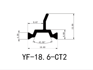 18.6mm Thermal Insulating Strips