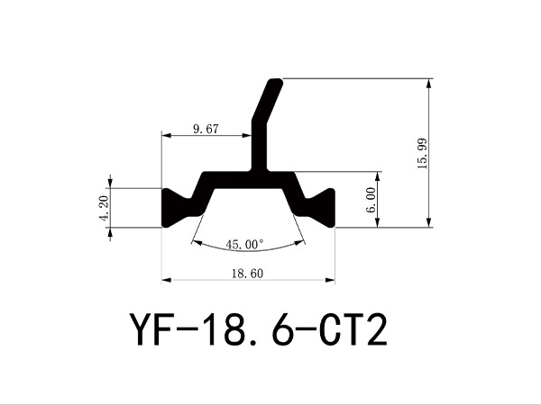 18.6mm Thermal Insulating Strips