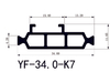 High-Strength 34.0mm K7 Polyamide Strips for Thermal Isolation in Aluminum Systems