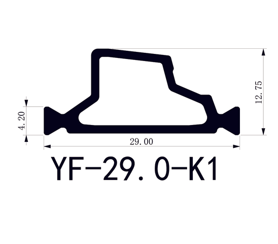 Premium 29.0mm K1 Thermal Polyamide Strips for Aluminum Applications