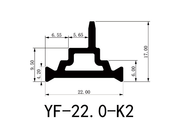 High Precision Extruded 22mm Polyamide Thermal Break Strips