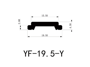 19.5mm Extruded Polyamide Operating Rods for Windows