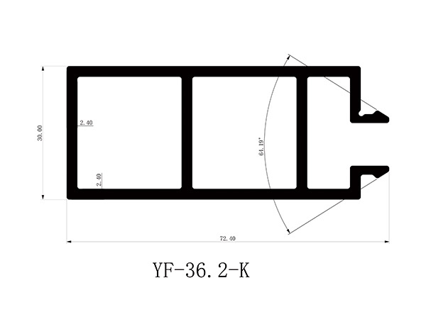 36.2mm Thermal Insulating Strips