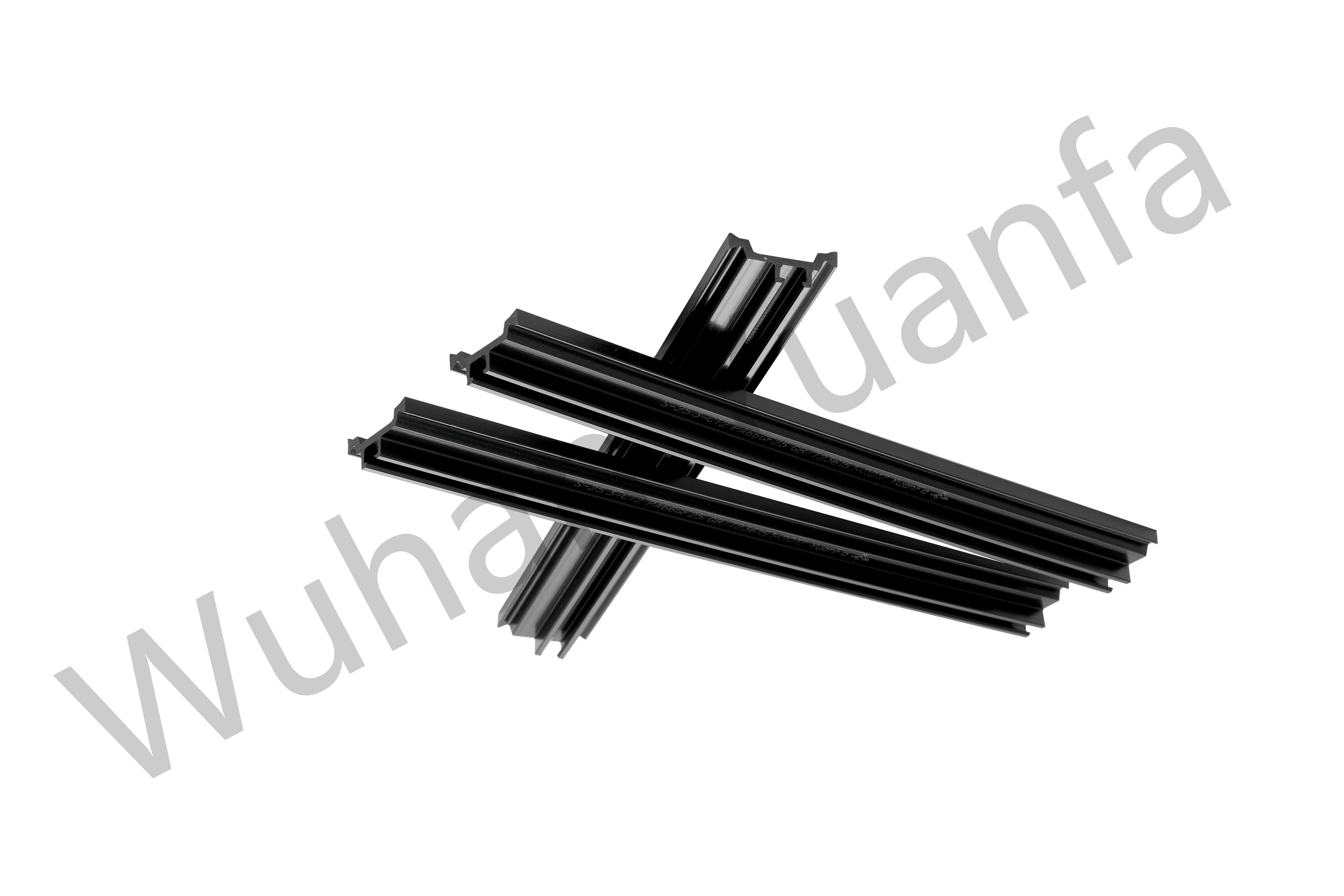Precision thermal break strip for heavy duty aluminum frames