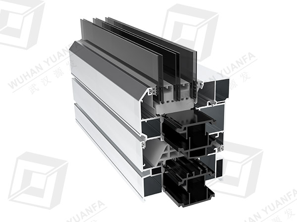 Thermal break knurling process for aluminum profiles